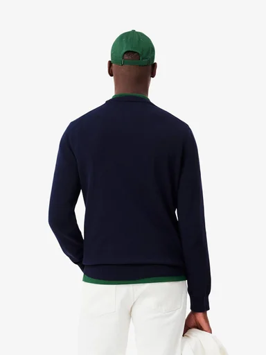 CHOMPA HOMBRE LACOSTE CUELLO REDONDO - 1