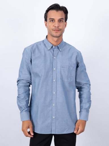 CAMISA MANGA LARGA HOMBRE PIERRE CARDIN - 1