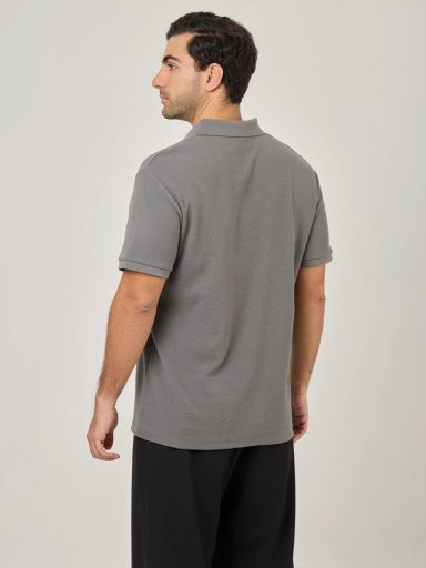 POLO MANGA CORTA TEJIDO RELAXED FIT HOMBRE MARQUIS - 2