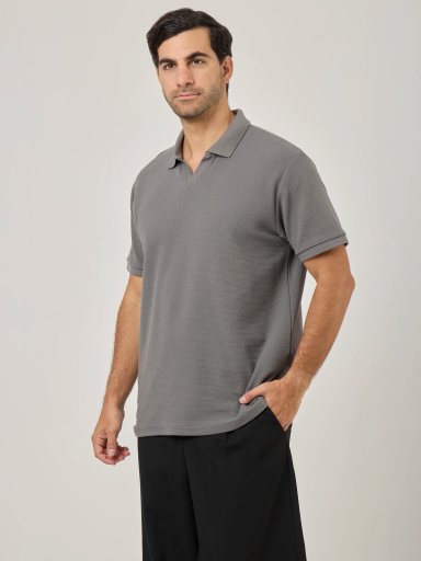 POLO MANGA CORTA TEJIDO RELAXED FIT HOMBRE MARQUIS - 3