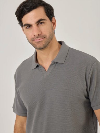 POLO MANGA CORTA TEJIDO RELAXED FIT HOMBRE MARQUIS - 4