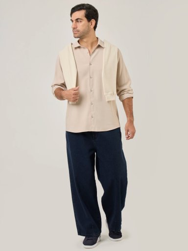 CAMISA MANGA LARGA REGULAR FIT HOMBRE MARQUIS TENCEL - 5
