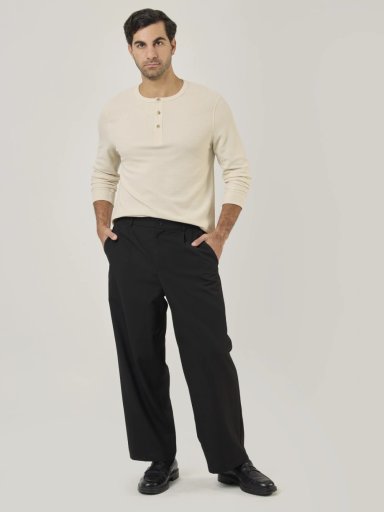 PANTALÓN BAGGY FIT HOMBRE MARQUIS SASTRERO - 6