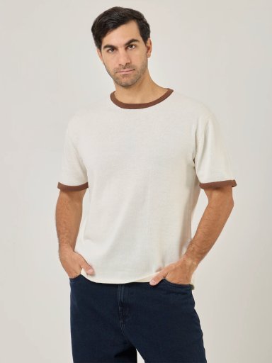 POLO MANGA CORTA TEJIJO RELAXED FIT HOMBRE MARQUIS RINGER - 2