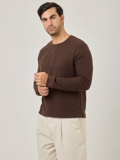POLO MANGA LARGA RELAXED FIT HOMBRE MARQUIS HENLEY - 3