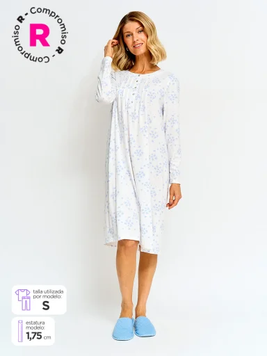 CAMISÓN MUJER AZIZ PRINT - 1