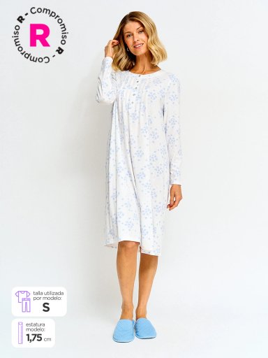CAMISÓN MUJER AZIZ PRINT - 1