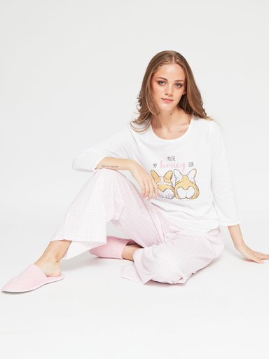 PANTALÓN DE PIJAMA MUJER INDEX RECTO C - 4