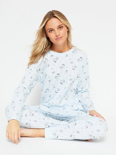 PIJAMA MANGA LARGA MUJER INDEX PUNO - 4