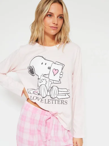 PIJAMA MANGA LARGA MUJER INDEX RECTO - 3
