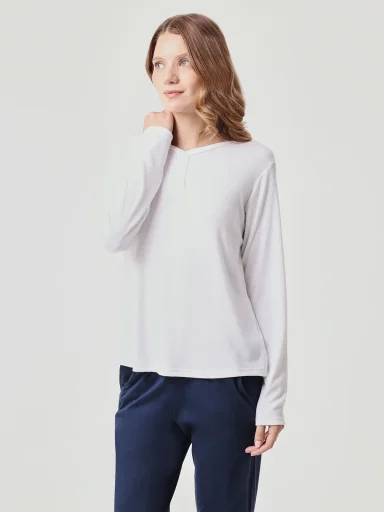 TOP MANGA LARGA MUJER MARQUIS RIB D ATP - 1