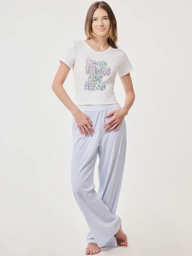 PANTALÓN DE PIJAMA MUJER INDEX ELAST - 5