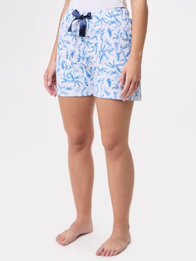 SHORT DE PIJAMA MUJER MARQUIS FLORES - 3