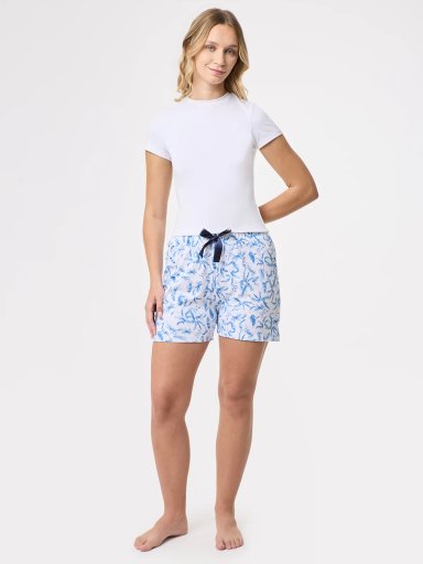 SHORT DE PIJAMA MUJER MARQUIS FLORES - 5