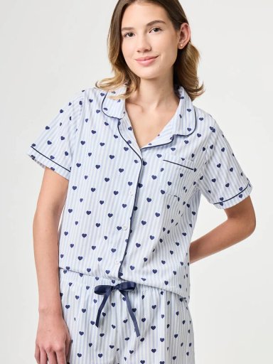 PIJAMA MUJER INDEX CORAZONES - 4
