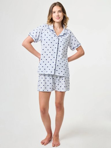 PIJAMA MUJER INDEX CORAZONES - 5