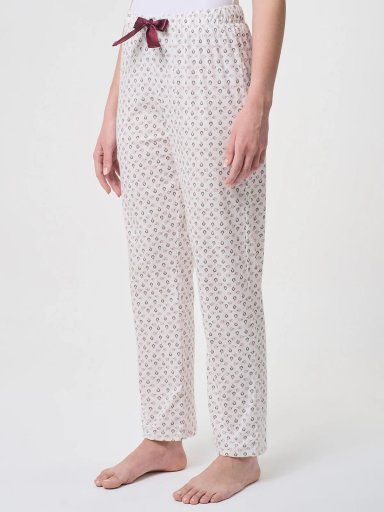 PANTALETA MUJER MARQUIS ECRU PRINT FLORES - 3
