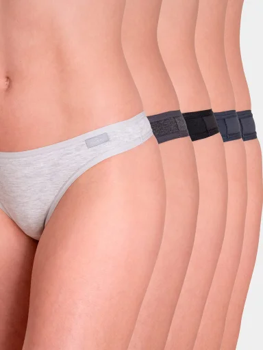 PACK X5 CALZÓN MUJER PALMERS COLALESS - 1