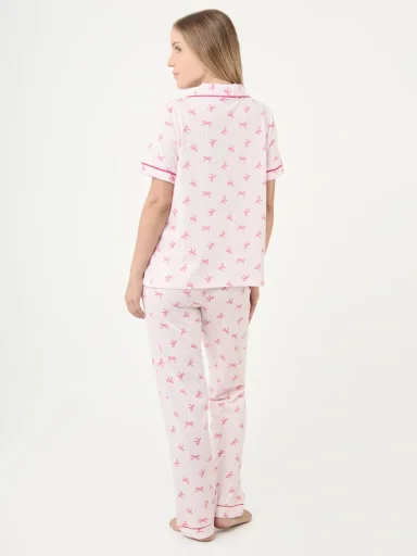 PIJAMA MUJER INDEX HUESO LAZOS - 2