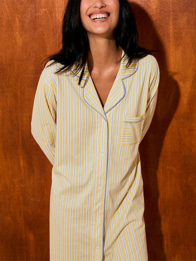 CAMISOLA MUJER IN BLOOM BOYFRIEND HONEY STRIPE - 2
