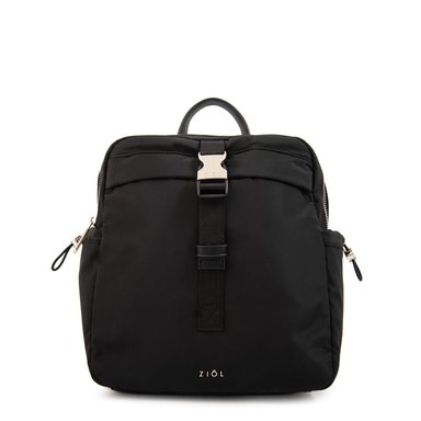 MOCHILA ZIOL TOPACIO NEGRO - 1