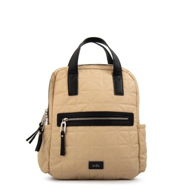 MOCHILA ZIOL SAIDA BEIGE - 1