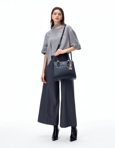 BOLSO TOTE H&CO. ANASTASIA 8124 NEGRO - 7