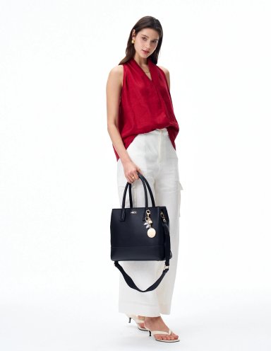 BOLSO TOTE H&CO. LARISSA 8159 NEGRO - 8