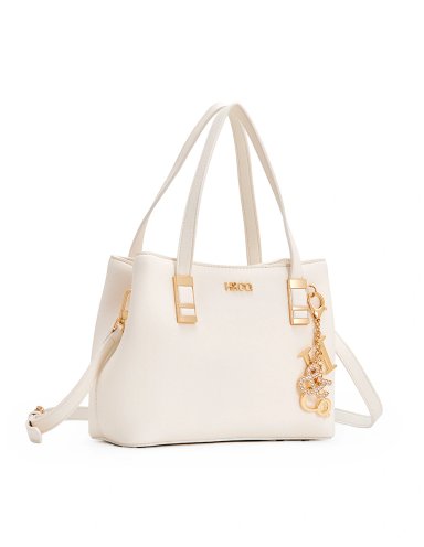 BOLSO SATCHEL H&CO. CALLA 8163 BLANCO - 2