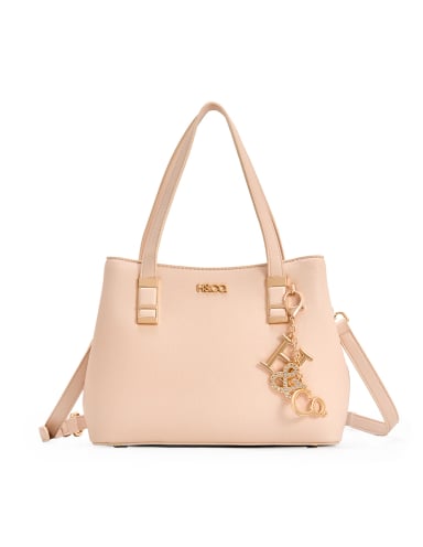 BOLSO SATCHEL H&CO. CALLA 8163 ROSADO - 1