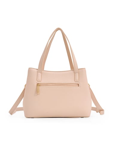 BOLSO SATCHEL H&CO. CALLA 8163 ROSADO - 3