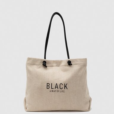 BOLSO BUBBA BEIGE LINEN - 1