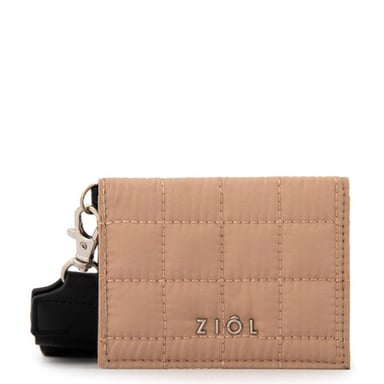 TARJETERO ZIOL NACHA BEIGE - 1