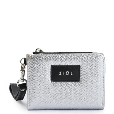 BILLETERA ZIOL PRINTEMPS PLATEADO - 1