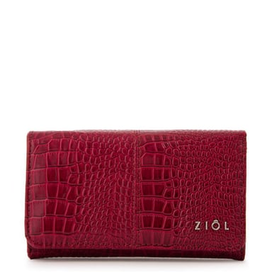BILLETERA ZIOL CAROLINE ROJO - 1