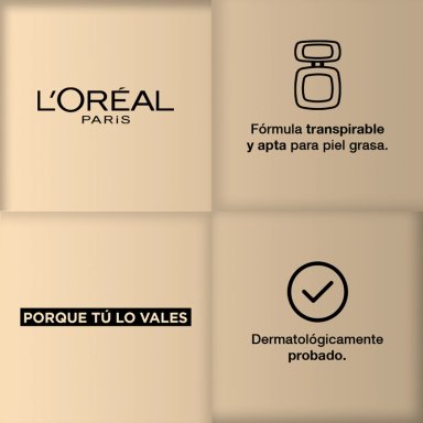 BASE LOREAL PARIS EN POLVO INFALLIBLE 24H FRESH WEAR RADIANT HONEY 30ML - 6