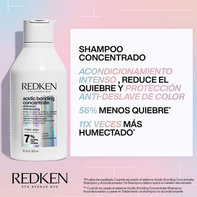 SHAMPOO PARA CABELLO DAÑADO ACIDIC BONDING CONCENTRATE 300ML - 2