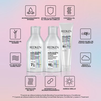 SHAMPOO PARA CABELLO DAÑADO ACIDIC BONDING CONCENTRATE 300ML - 5
