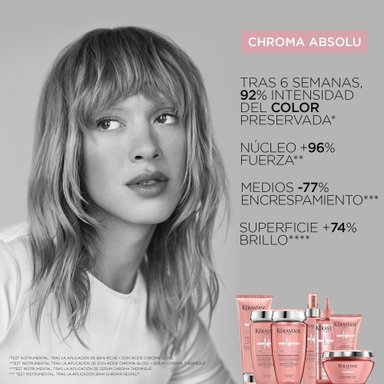SHAMPOO PARA CABELLO CON COLOR BAIN RICHE CHROMA RESPECT CHROMA ABSOLU 250ML - 4