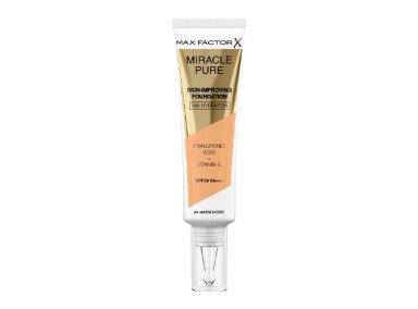 BASE MAX FACTOR MIRACLE PURE WARM IVORY SPF30 30ML - 1