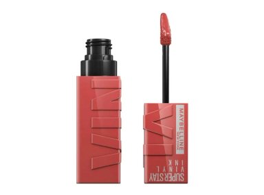 LABIAL MAYBELLINE LÍQUIDO NY VINYL INK PEACHY 15 - 1