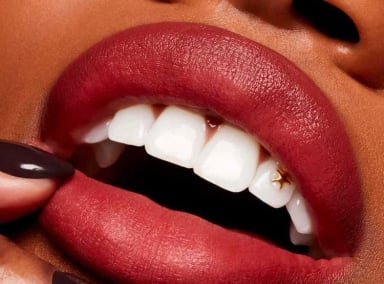 LABIAL MAC POWDER KISS VELVET BLUR SLIM STICK ROSE MARY 2 G - 5