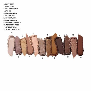 PALETA DE SOMBRAS MAC CONNECT IN COLOUR EYE SHADOW 12.2 G - UNFILTERED NUDES - 9