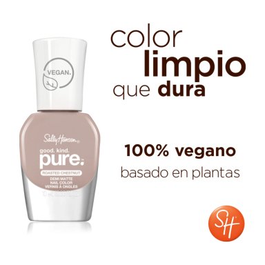 ESMALTE SALLY HANSEN GOOD KIND PURE ROASTED CHESTNUT - 4
