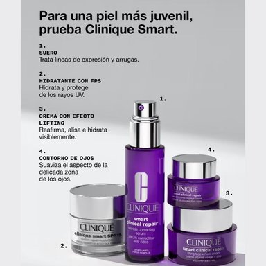 SET CLINIQUE CREMA SMART CLINICAL REPAIR LIFTING FACE & NECK 50ML - 7