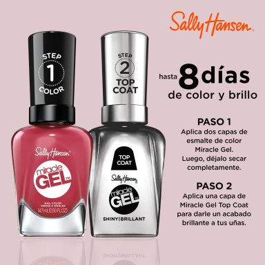ESMALTE SALLY HANSEN 99350170017 14.7 ML MIRACLE GEL PROPER P-ROSE - 5