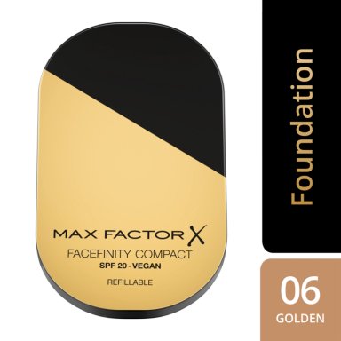 POLVOS COMPACTOS MAX FACTOR FACEFINITY VEGANO GOLDEN - 1