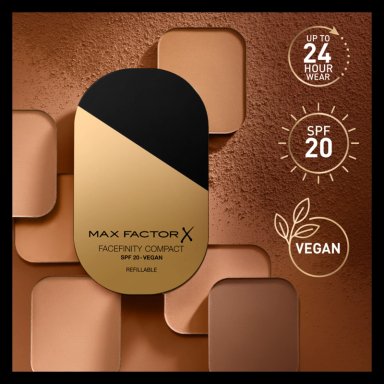 POLVOS COMPACTOS MAX FACTOR FACEFINITY VEGANO GOLDEN - 4