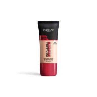 BASE LOREAL PARIS INFALLIBLE PRO MATTE 100 TRUE ALABASTER 30ML - 1