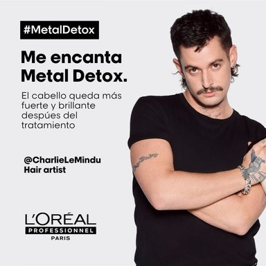 TERMOPROTECTOR EN CREMA PARA PEINAR METAL DETOX PARA TODO TIPO DE CABELLO LOREAL PROFESSIONNEL 100ML - 6